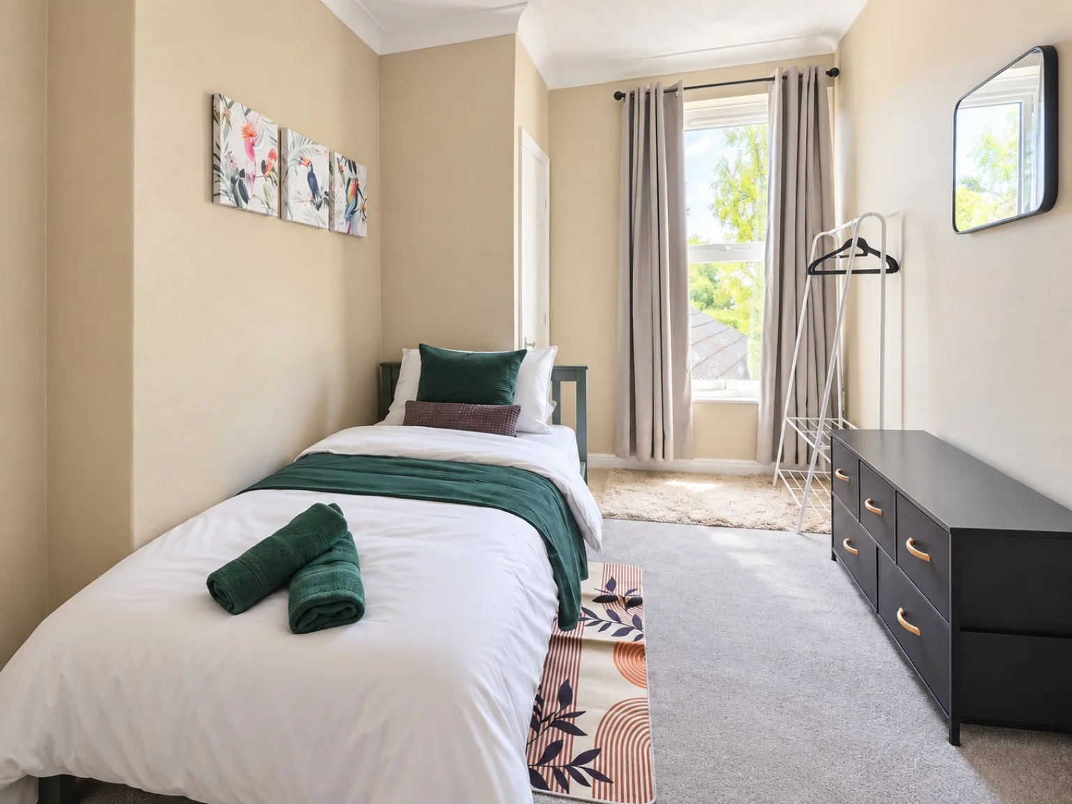 Comfortable single room